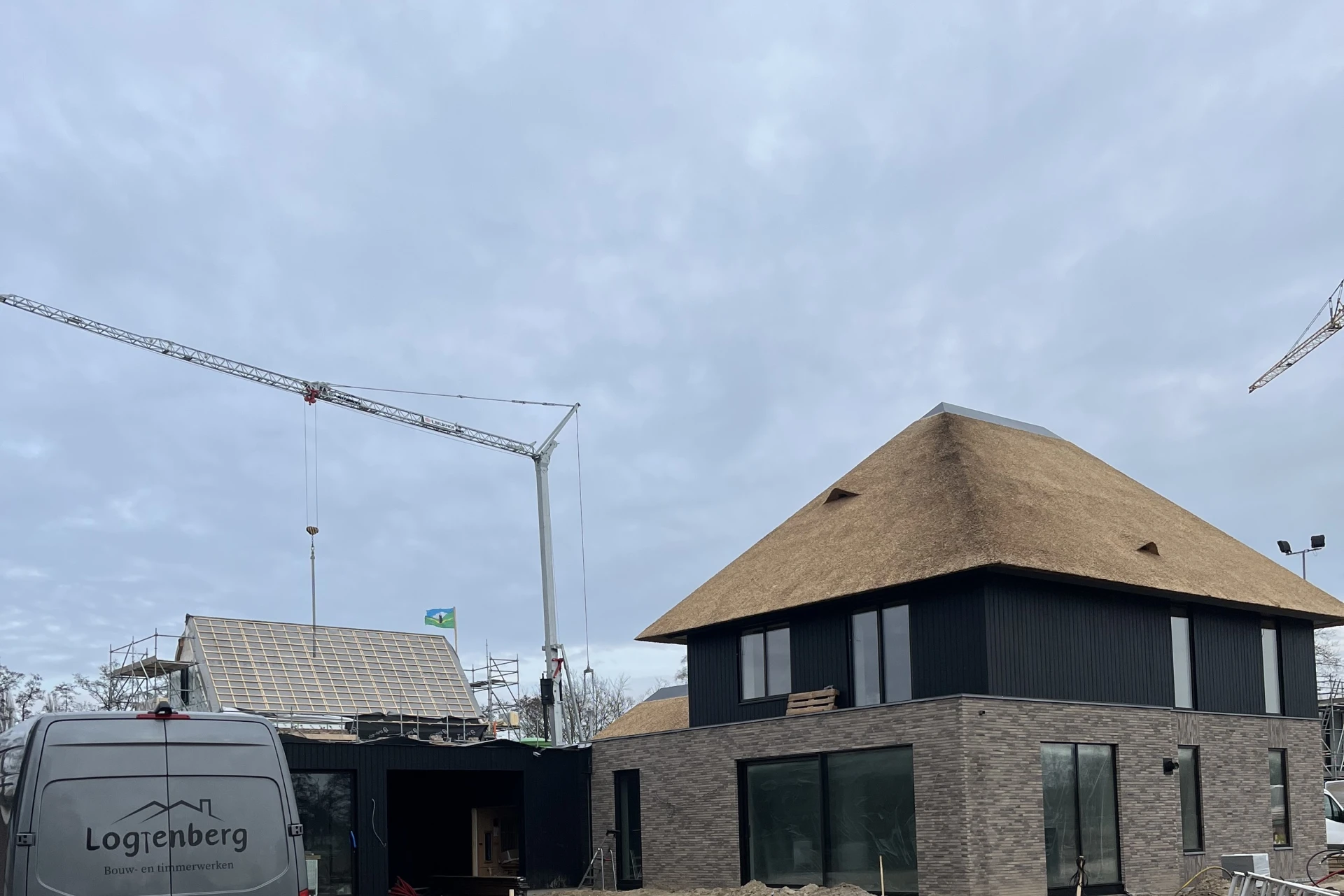 Nieuwbouw villa Nieuwbouw en aanbouw